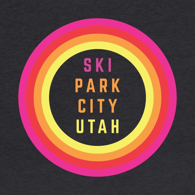 Ski Park City Utah by PodDesignShop